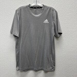 Adidas Men Small Design To Move Tee Shirts Running Gray T-Shirt Jersey GR0507
